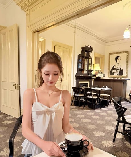Ribbon Satin Pleate Camisole