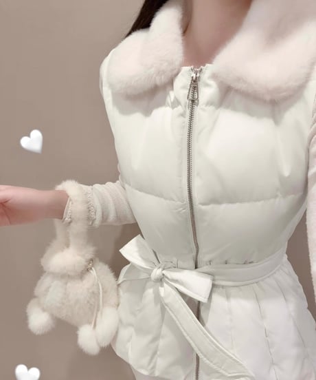 White Vest Down Jacket