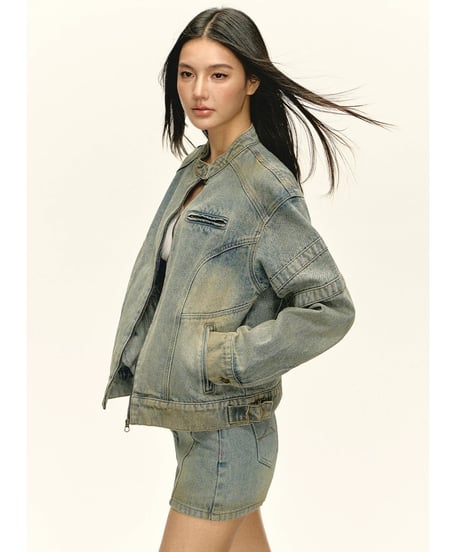 Distressed Processing Denim Setup