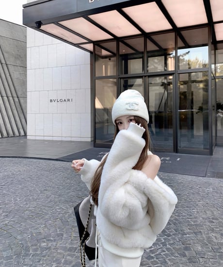 Eco Rabbit Fur Jacket【※数量限定】