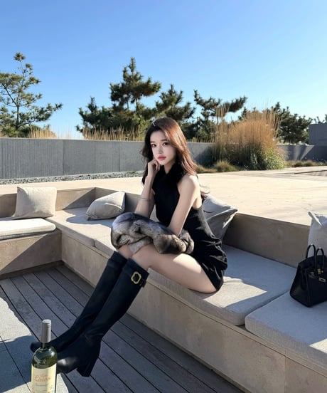 High heel Knee High Boots