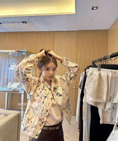 Floral Denim Jacket