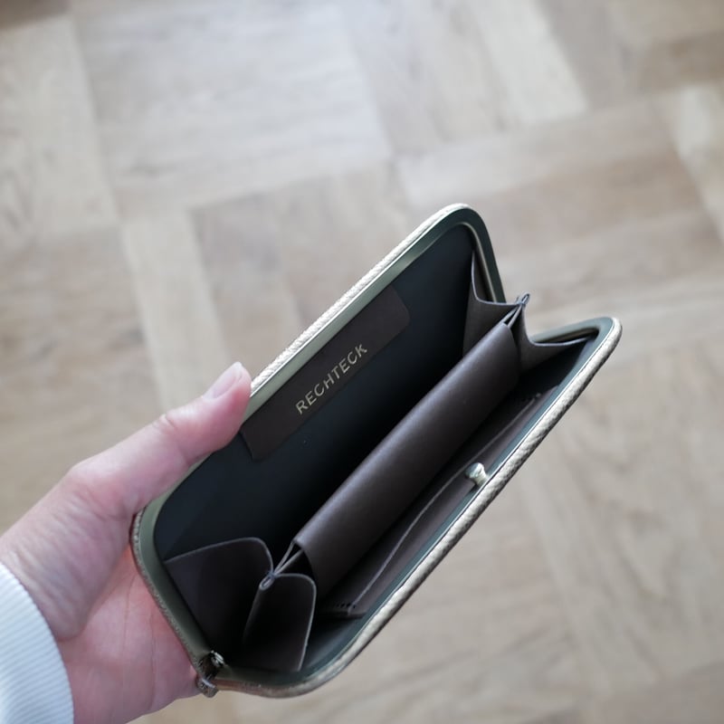 スナップウォレット・LONG」ゴールド | RECHTECK