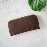 新色➖「スナップウォレット・LONG」カカオブラウン