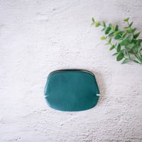 「スナップウォレット・S」ピーコックブルー