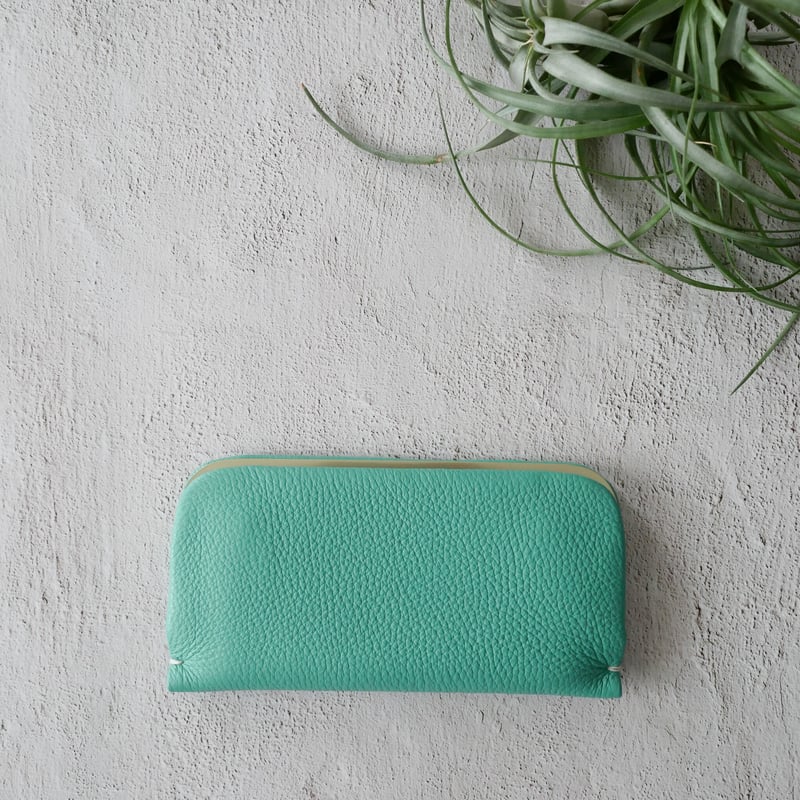 スナップウォレット・LONG」エメラルドグリーン | RECHTECK