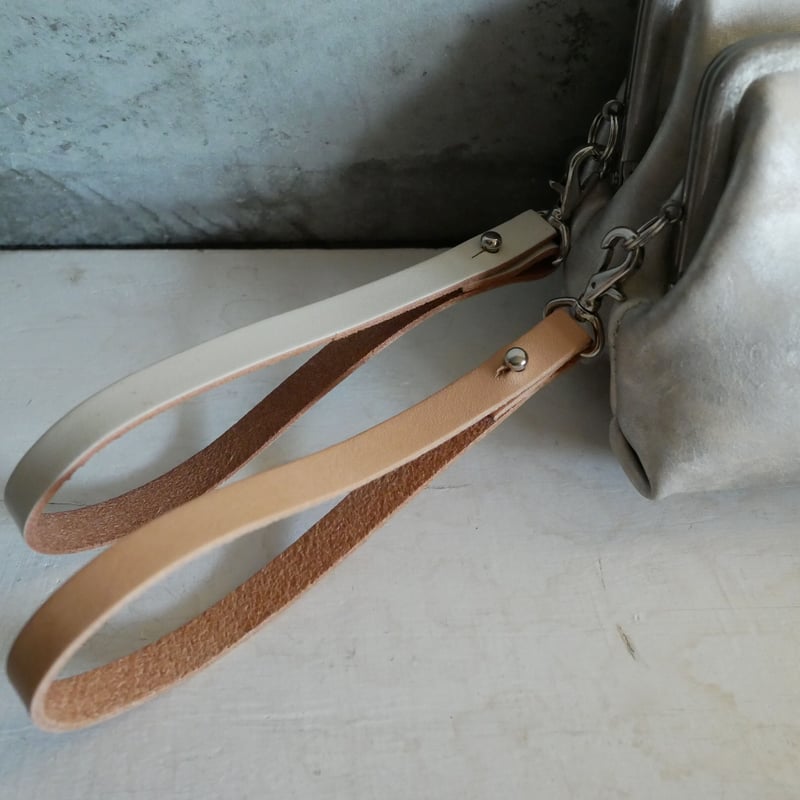 お値下げ　フランス アンティーク マザーオブパール エンジェル　がま口 財布 がま口財布 二つ折り レディース おしゃれ カワイイ 本革