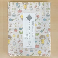 mizutama　白雪友禅湯上りたおる　MIX柄