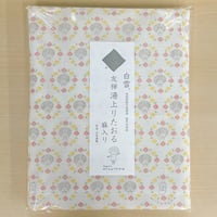 mizutama　白雪友禅湯上りたおる　お花柄（ピンク）