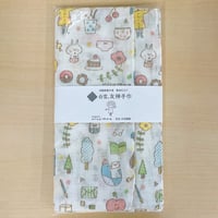 mizutama　白雪友禅手巾　MIX柄