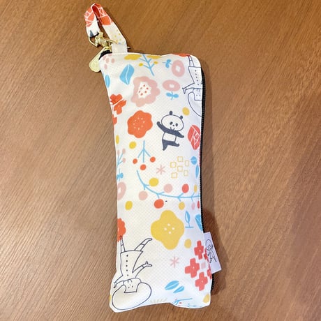 mizutama　折り傘　フラワー（ピンク）