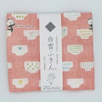 mizutama　白雪友禅ふきん　パンツ柄（レッド）