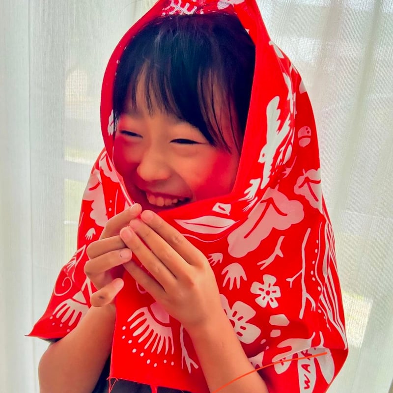 森のわらべ15周年記念！ オリジナルデザイン本染め手ぬぐい | MORIWARA