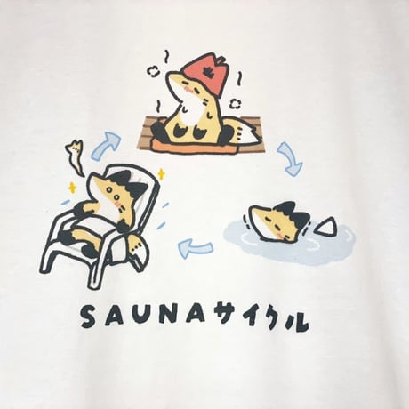 SAUNAサイクルTシャツ