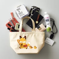 フランスパンときつねランチバッグ【fumika様コラボグッズ】