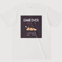 GAME OVER Tシャツ(白)