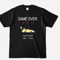 GAMEOVER Tシャツ(黒)