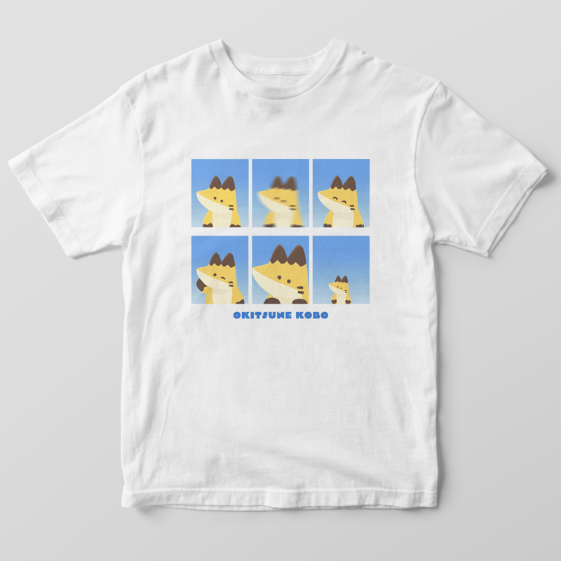 おきつね証明写真Tシャツ | おきつね工房出張所