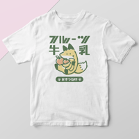 フルーツ牛乳Tシャツ
