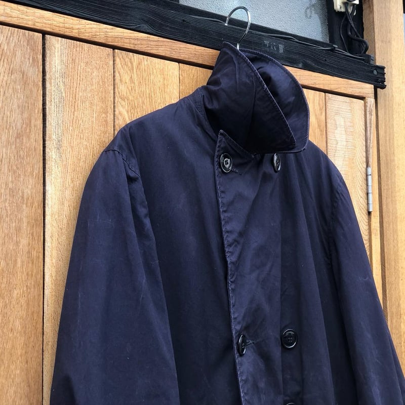 60's / US Navy / Cotton Poplin Rain Coat | FAW...