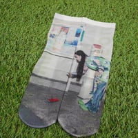 OTO-SHIMONO プリントソックス