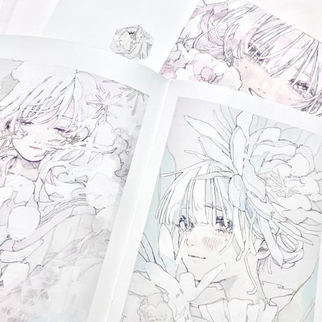 イラスト集「white4」
