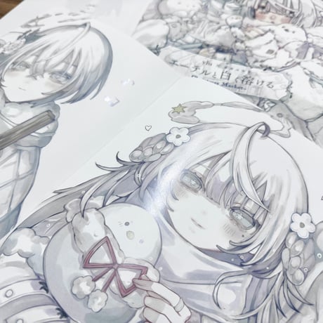 yluコラボイラスト集「エーテルと白く溶ける-Christmas Market-」
