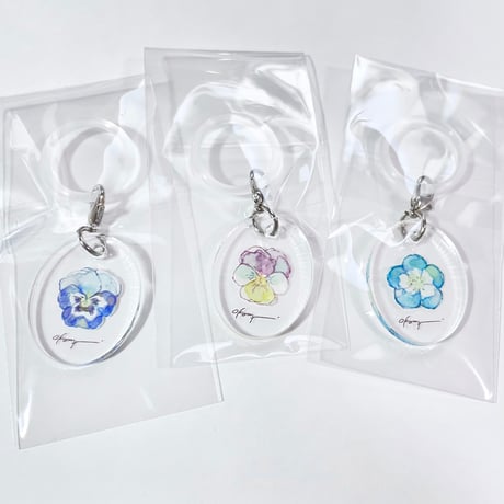 お花ドロップのアンブレラマーカー全5種