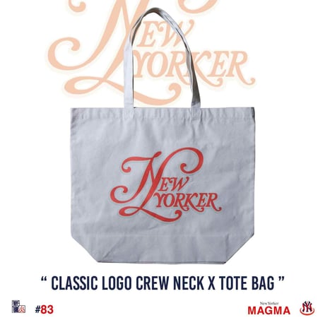 Classic Logo Crew Neck x ToteBag - Natural -