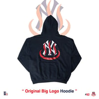 Original Big Logo Hoodie -Navy -