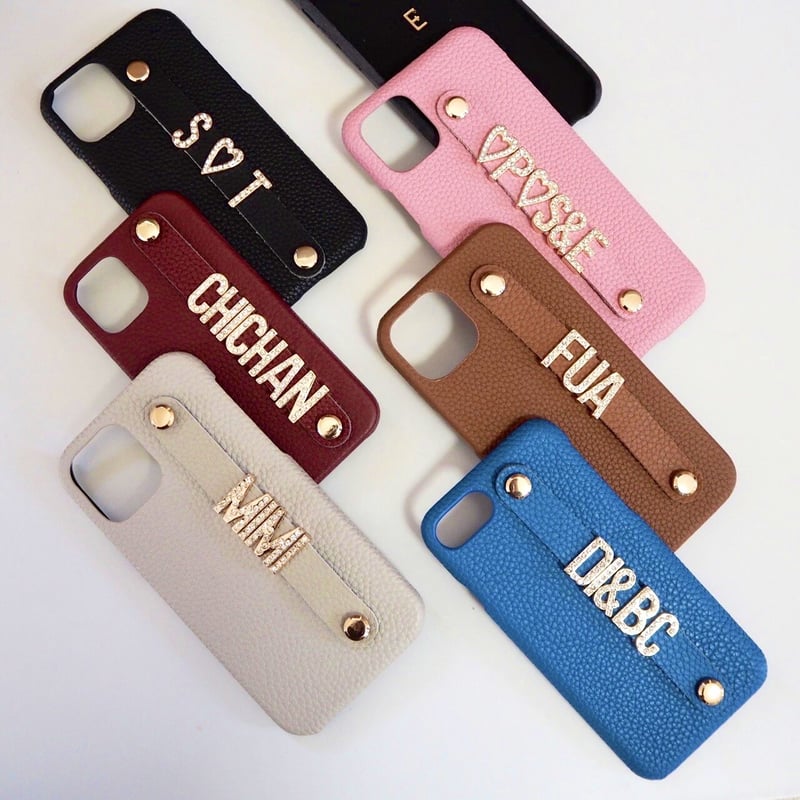 高級本革 case✖️文字色【rhinestone】 | eito. official