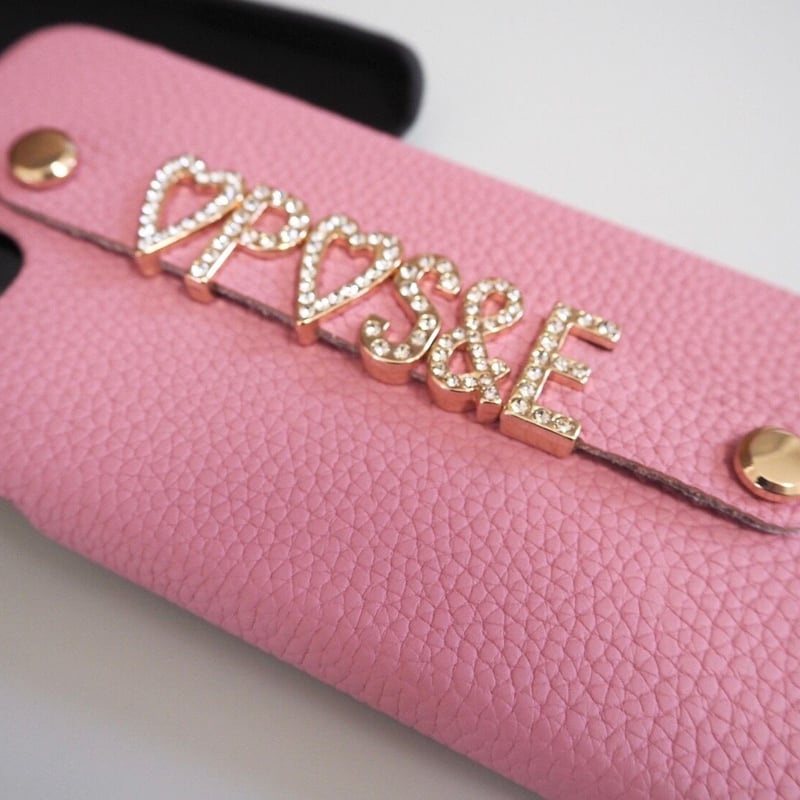 高級本革 case✖️文字色【rhinestone】 | eito. official
