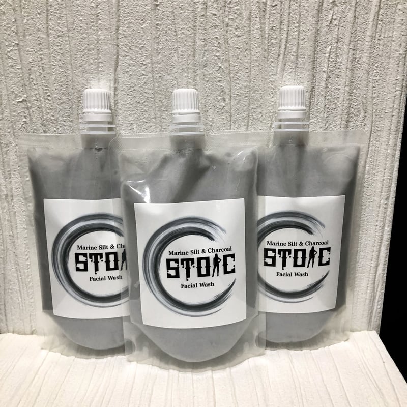 マリンシルト&チャコールface wash ×3 ノベルティ付き | STOIC STORE