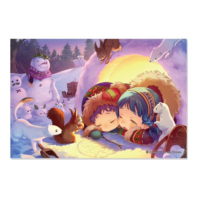 ポストカード2月イラスト | 思い出カレンダー Goods Store