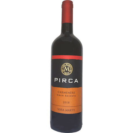 ピルカ・カルメネール ヴィニャ マーティ Pirca Carmenere Vina Marty 2018 (750ml)