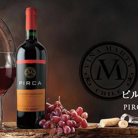 ピルカ・カベルネ・ソーヴィニョン ヴィニャ・マーティ Pirca Cabernet Sauvignon Vina Marty 2019(750ml)