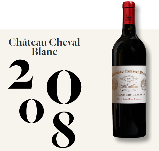 シャトー・シュヴァル・ブラン Ch Cheval Blanc 2008 (750ml) | N...