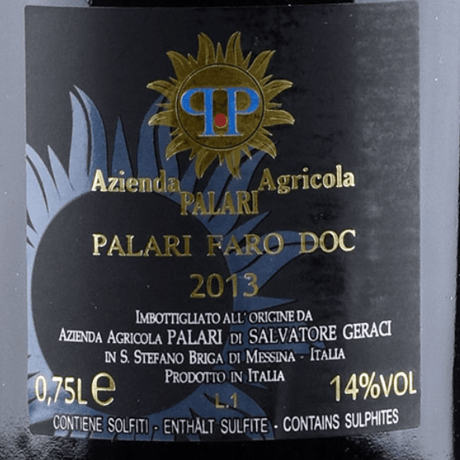 パラーリ・ファーロ　Palari Faro Palari 2014 (750ml)