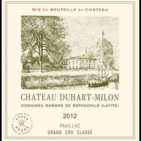 シャトー・デュアール・ミロン Ch Duhart Milon  2012 (750ml)