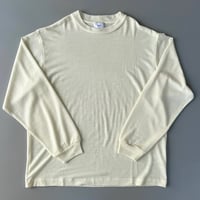 LIFiLL／WOOLISH LONGSLEEVE TEE／OFF WHITE