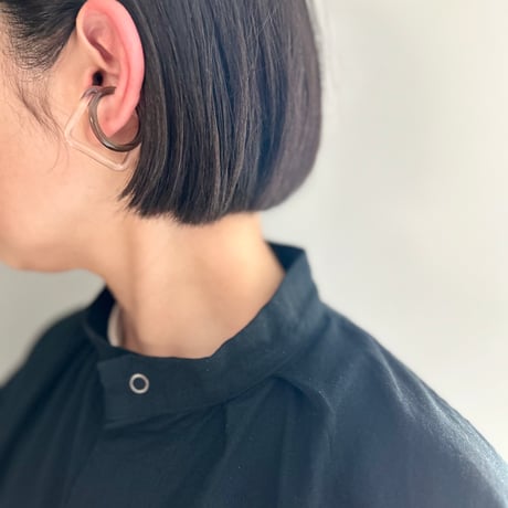 _cthruit／ear cuff(S) circle／CLEAR