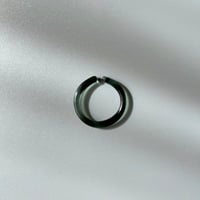 _cthruit／ear cuff(S) circle／BLACK