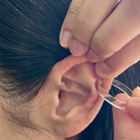 _cthruit／ear cuff(S) triangle／CLEAR