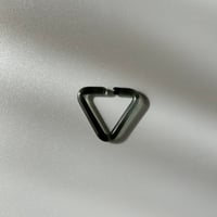 _cthruit／ear cuff(S) triangle／BLACK