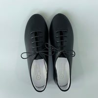 CATWORTH／JAZZ SHOE／CALF LEATHER BLACK