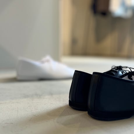 CATWORTH／JAZZ SHOE／CALF LEATHER WHITE