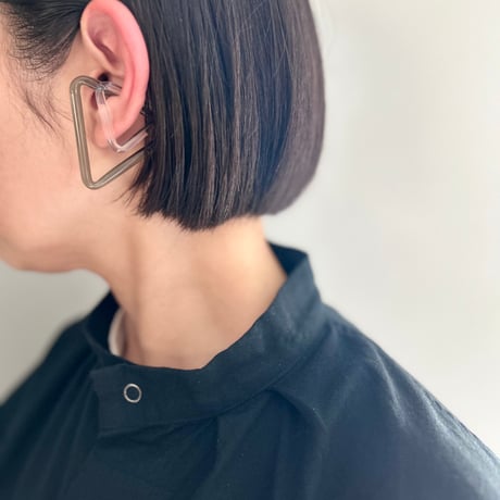_cthruit／ear cuff(S) circle／CLEAR