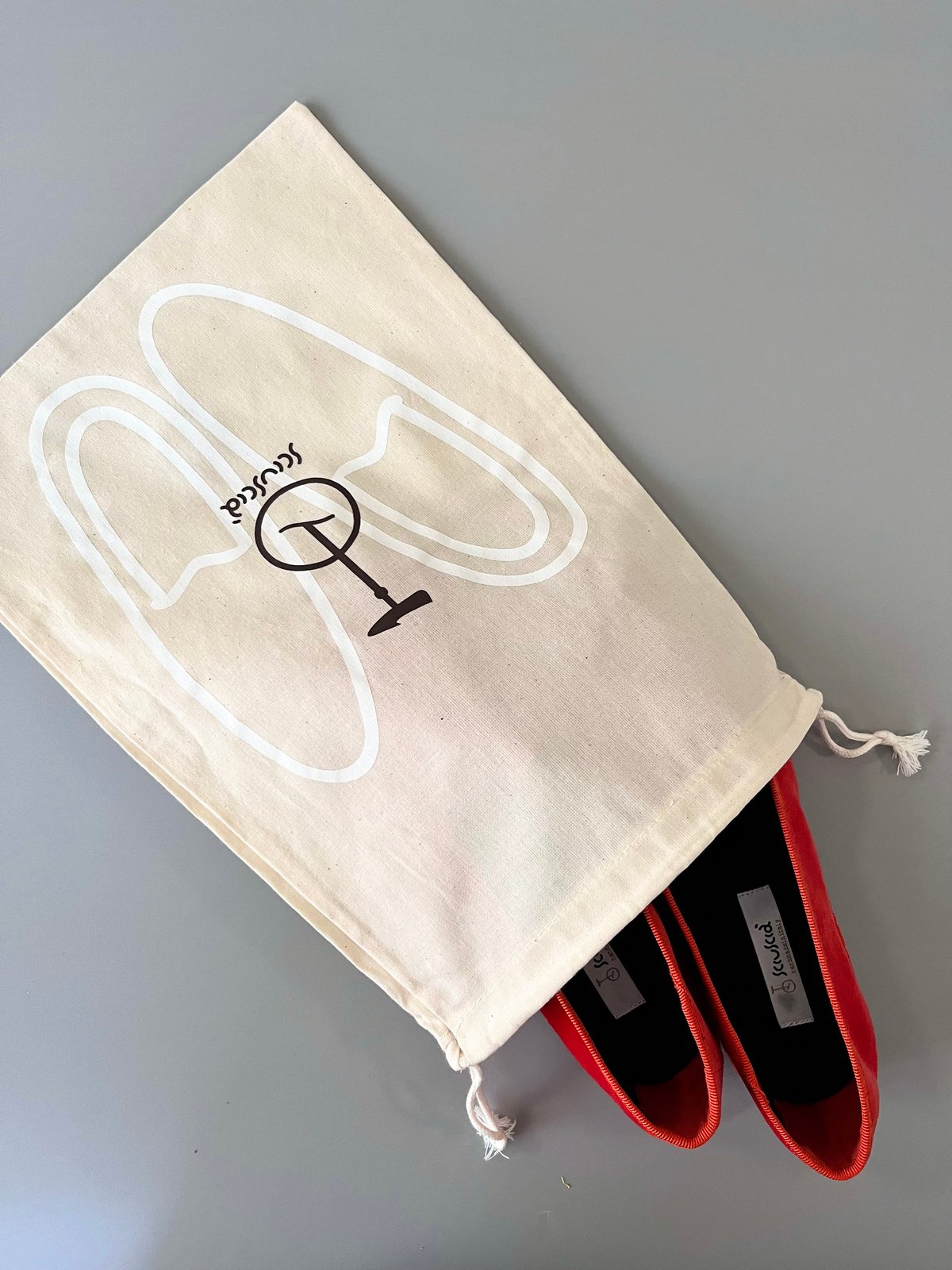 SCIUSCIA トラガラシューズ DEEP FOREST×BEIGE SCIUSCIA トラガラシューズ DEEP FOREST×BEIGE - 靴