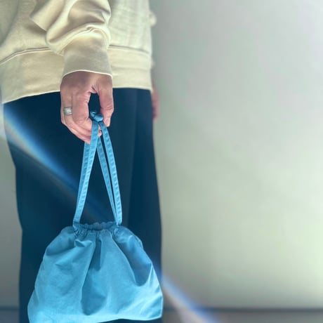 KaILI／NOT COMPACT ECOBAG MINI VD／AI SKY BLUE