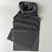 ALWEL／FLEECE HIGH NECK GAITER／CHARCOAL GREY